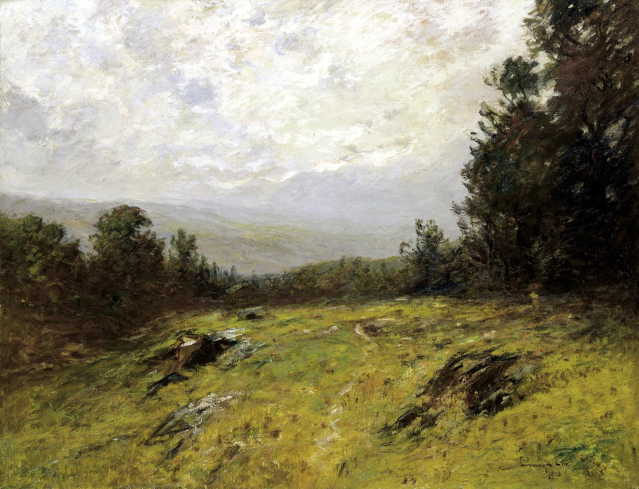 Hillside, 1908. av Edward Gay