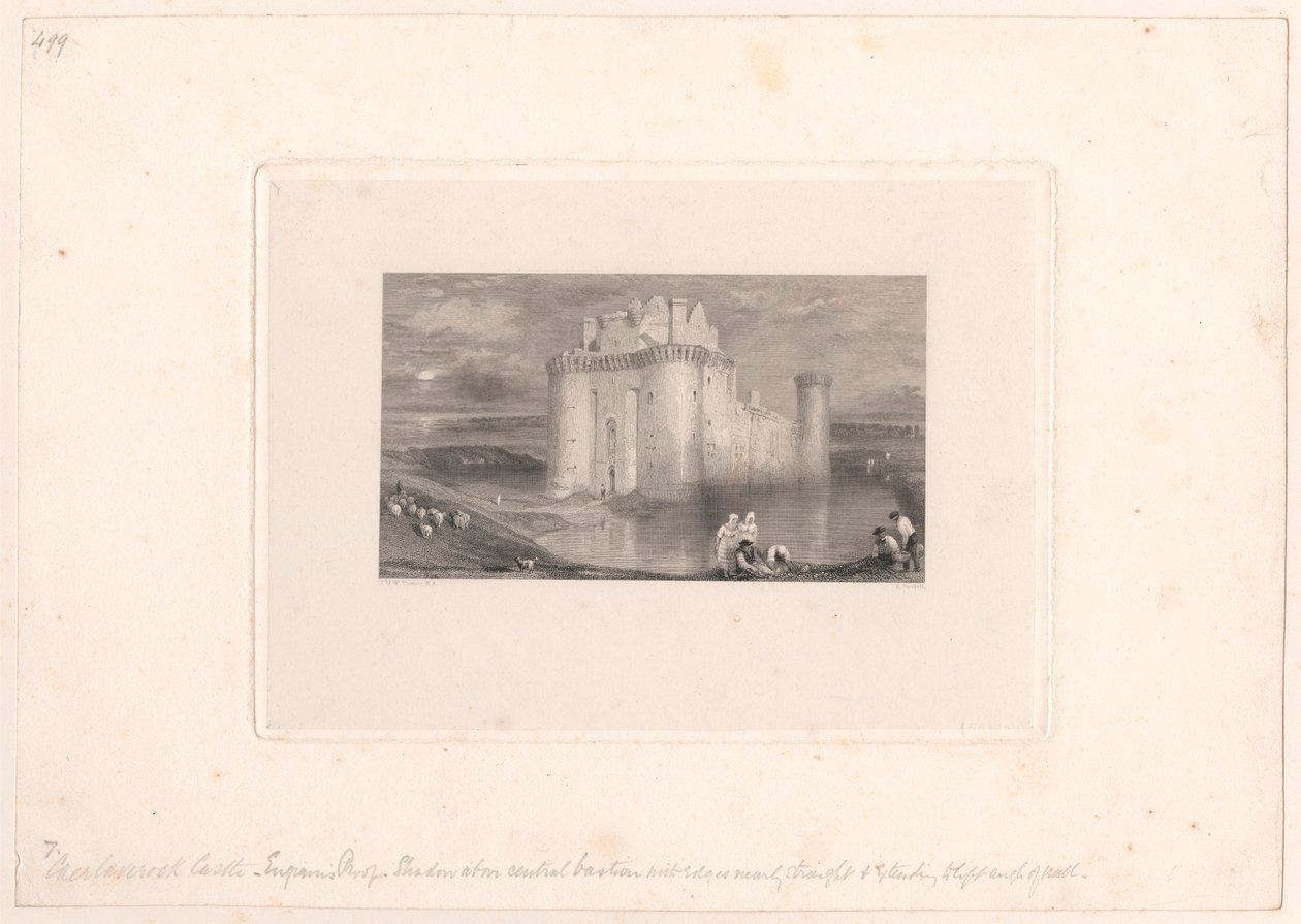 Caerlaverock Castle av Edward Goodall