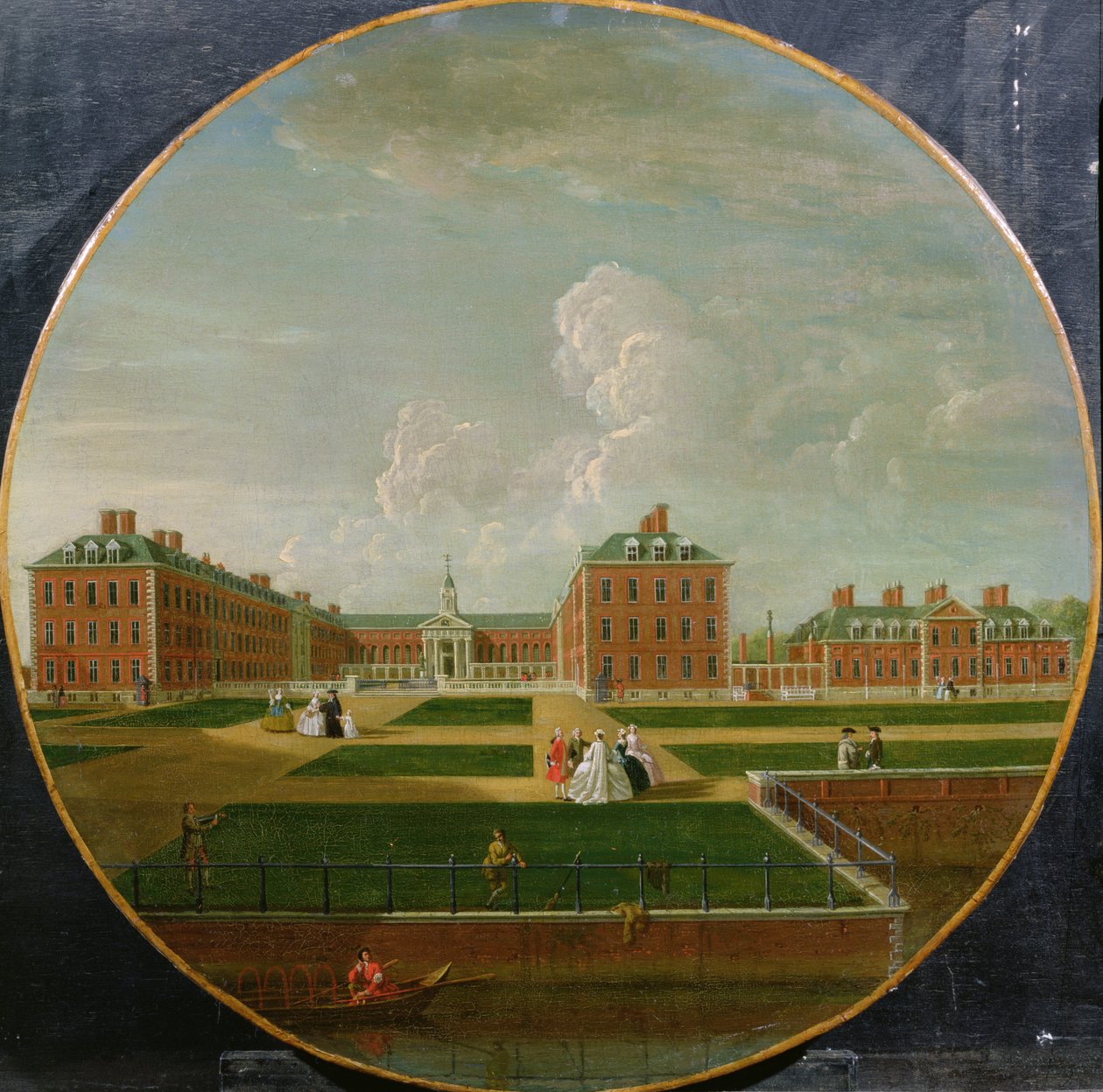 Chelsea Hospital, ca. 1746 av Edward Haytley