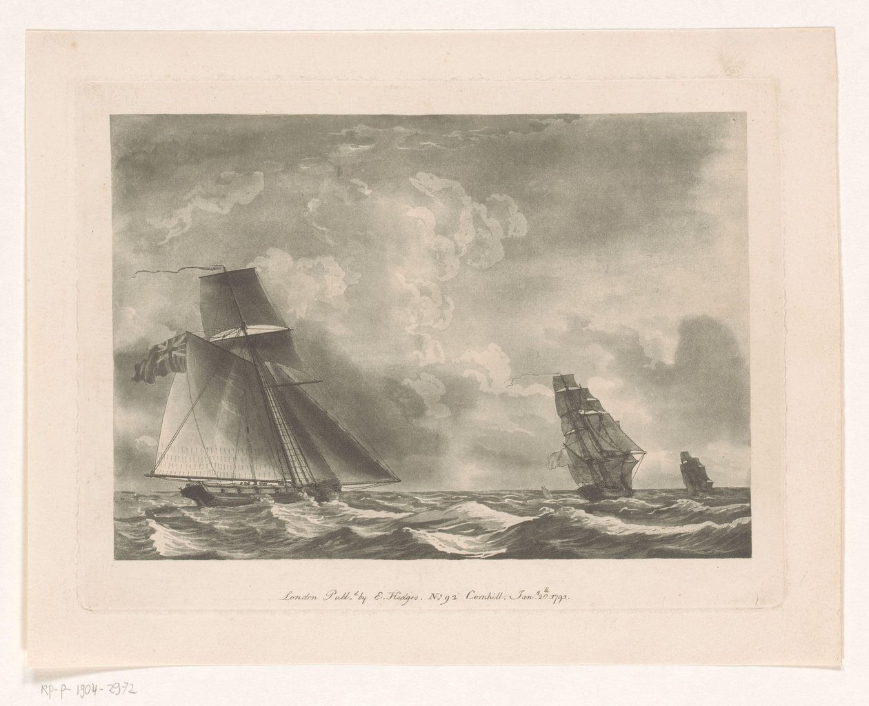 Britisk flåte til sjøs Seascapes (serietittel) av Edward Hedges