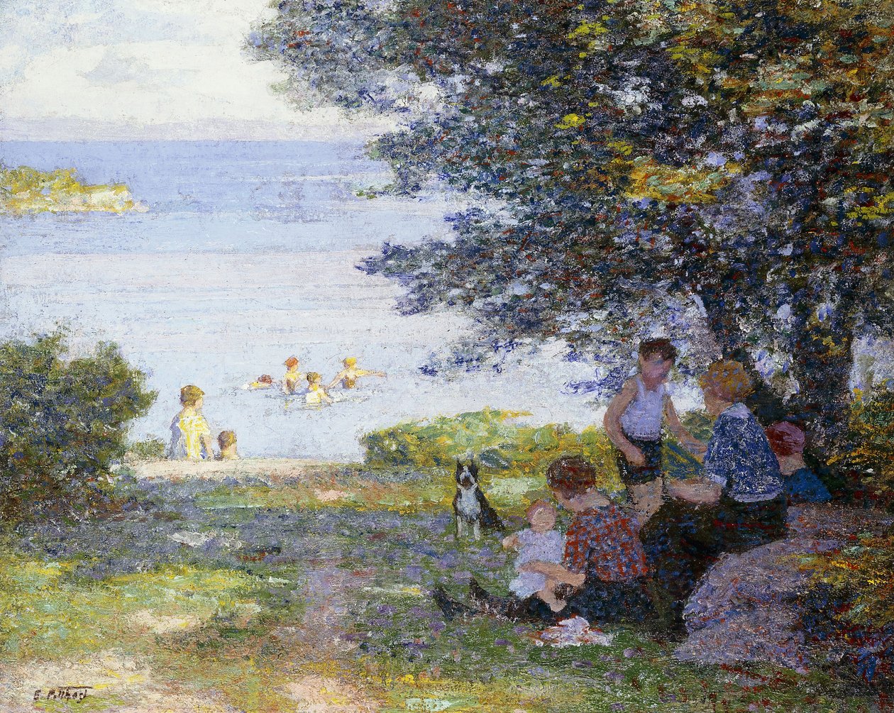 Ved vannet, av Edward Henry Potthast