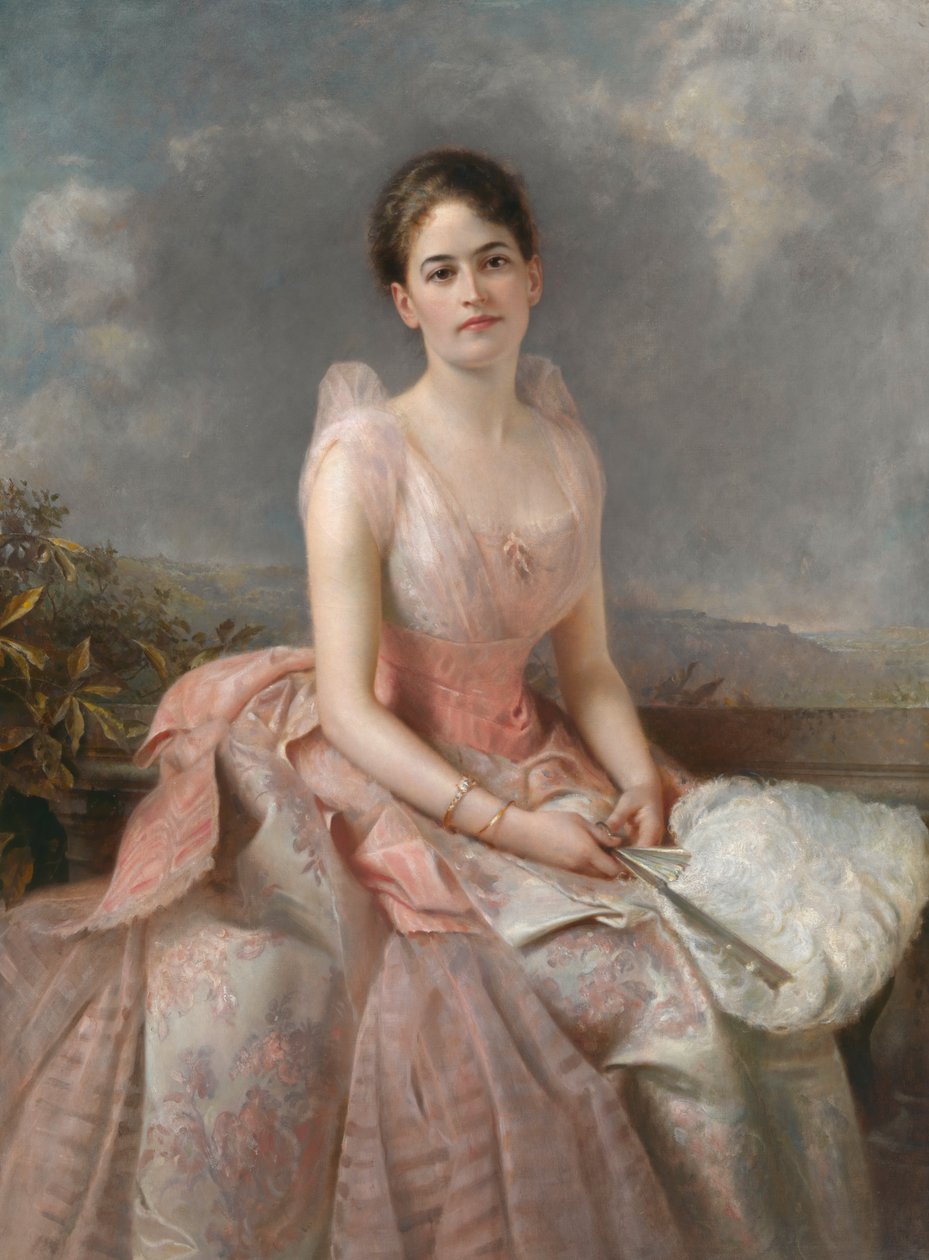 Juliette Gordon Low, 1887. av Edward Hughes