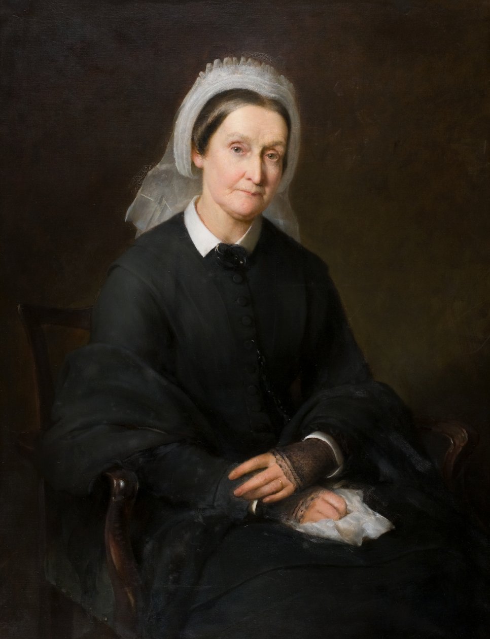 Fru Elizabeth Molison (1801-1888) av Edward Hughes
