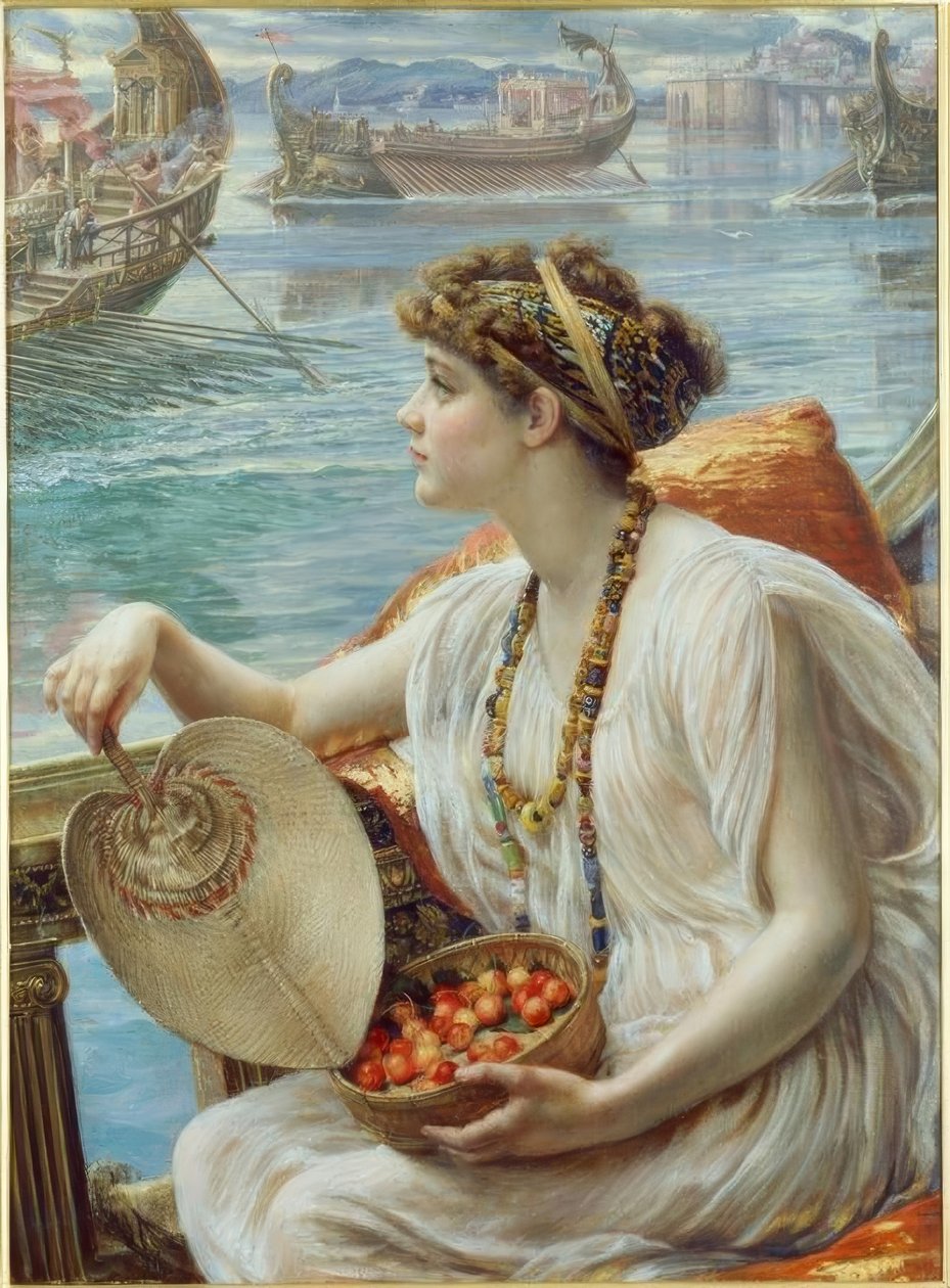 Et romersk båtkappløp av Edward John Poynter