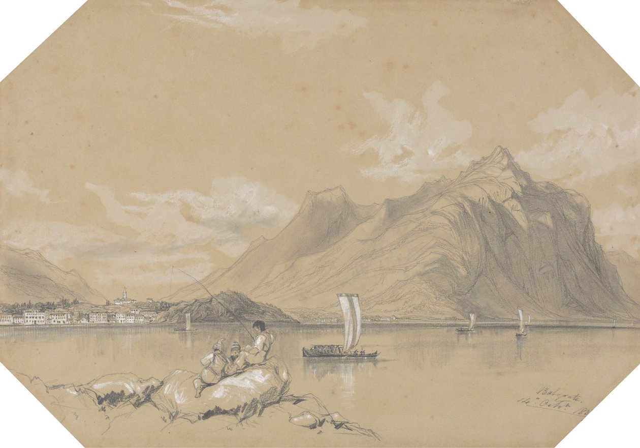 Balgrate. 14. oktober. 1837 av Edward Lear