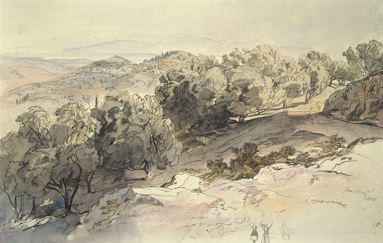 Choripiscopy, Hellas av Edward Lear