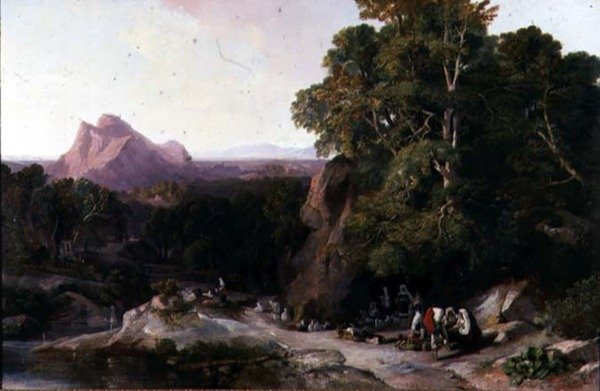 Innbyggere i Subiaco av Edward Lear