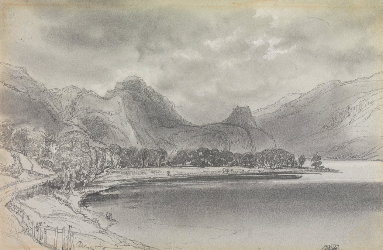 Derwentwater av Edward Lear