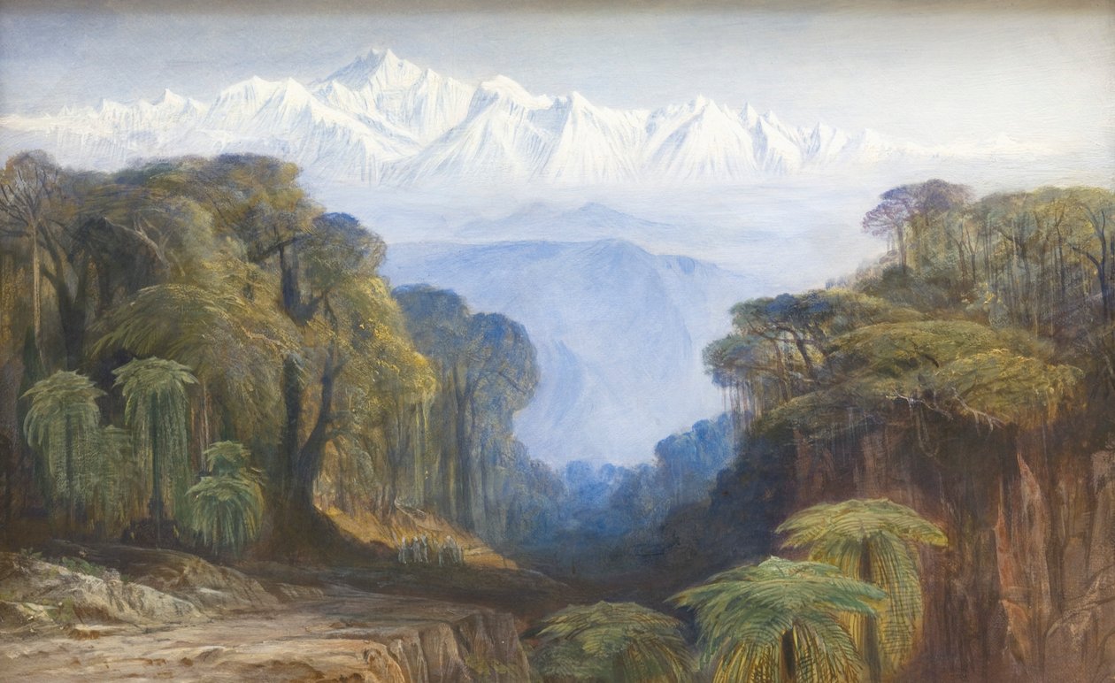 Kinchinjunga av Edward Lear