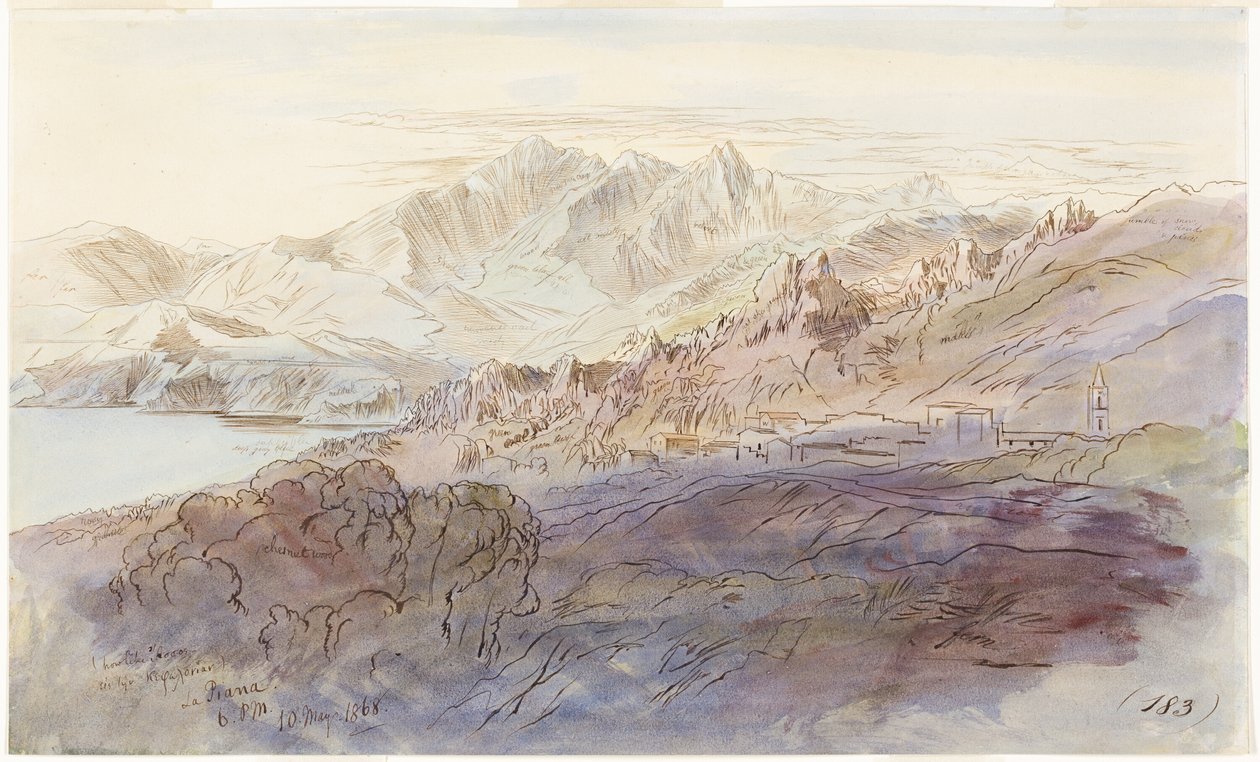 Sletten av Edward Lear