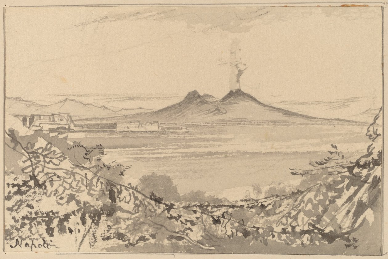 Napoli, 18841885. av Edward Lear