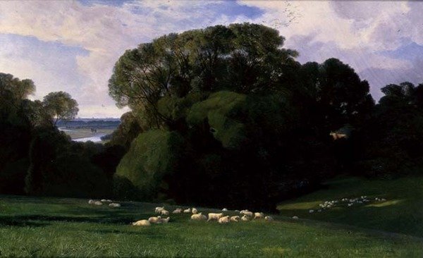 Nuneham av Edward Lear