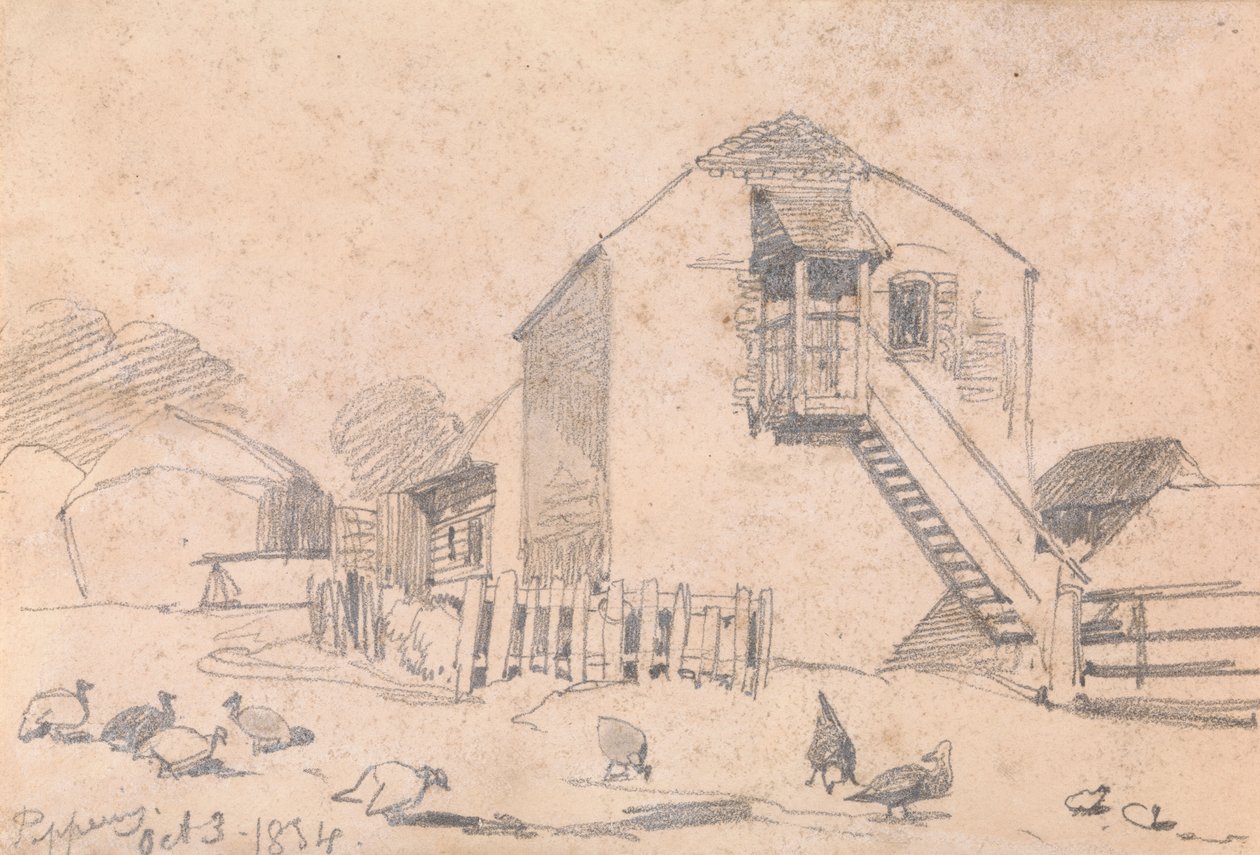 Peppering, 3. oktober-1834 av Edward Lear