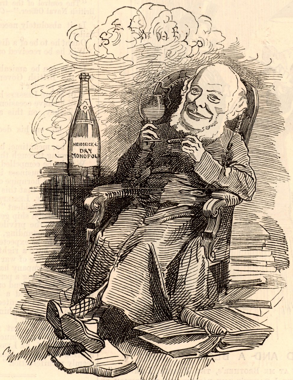Samuel smiler (1812-1904) av Edward Linley Sambourne