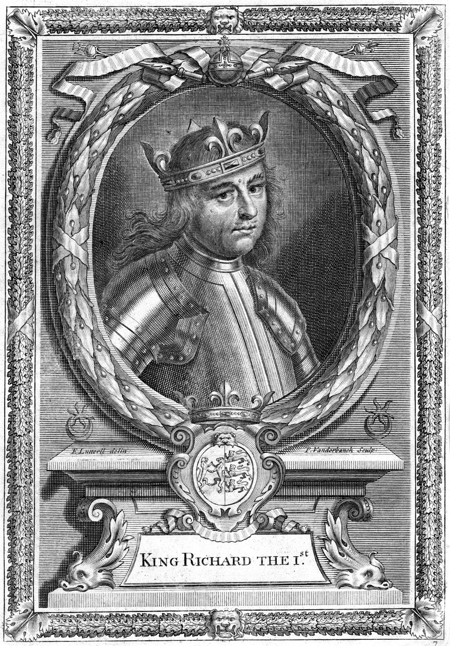 Richard I, konge av England. av Edward Lutterell