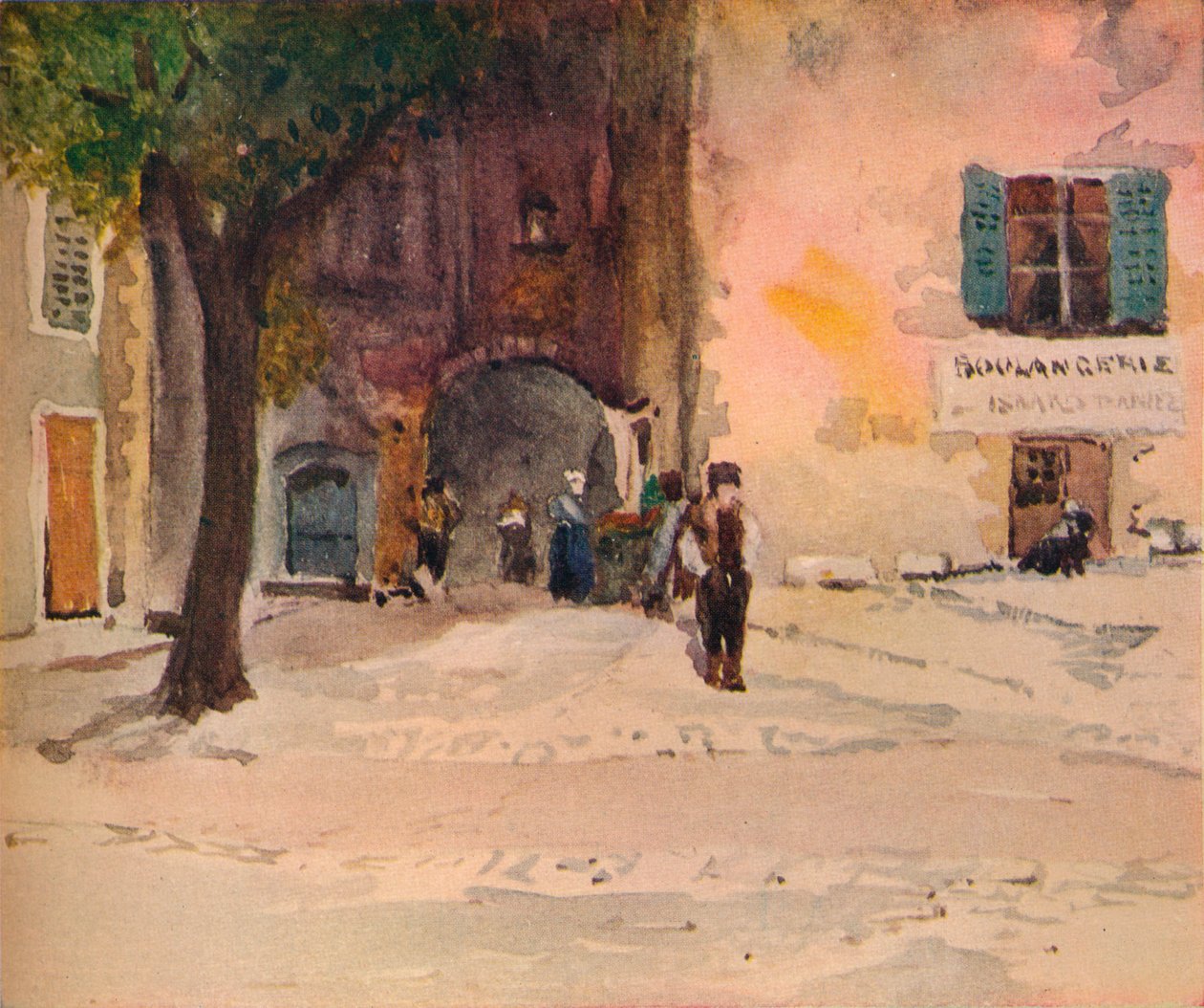 The Gateway, Tourettes, Provence, c1899 av Edward Millington Synge