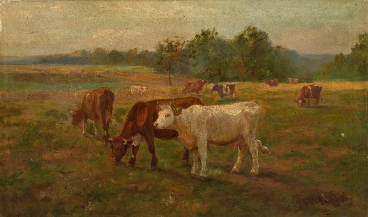 Kyr, n.d. av Edward Mitchell Bannister