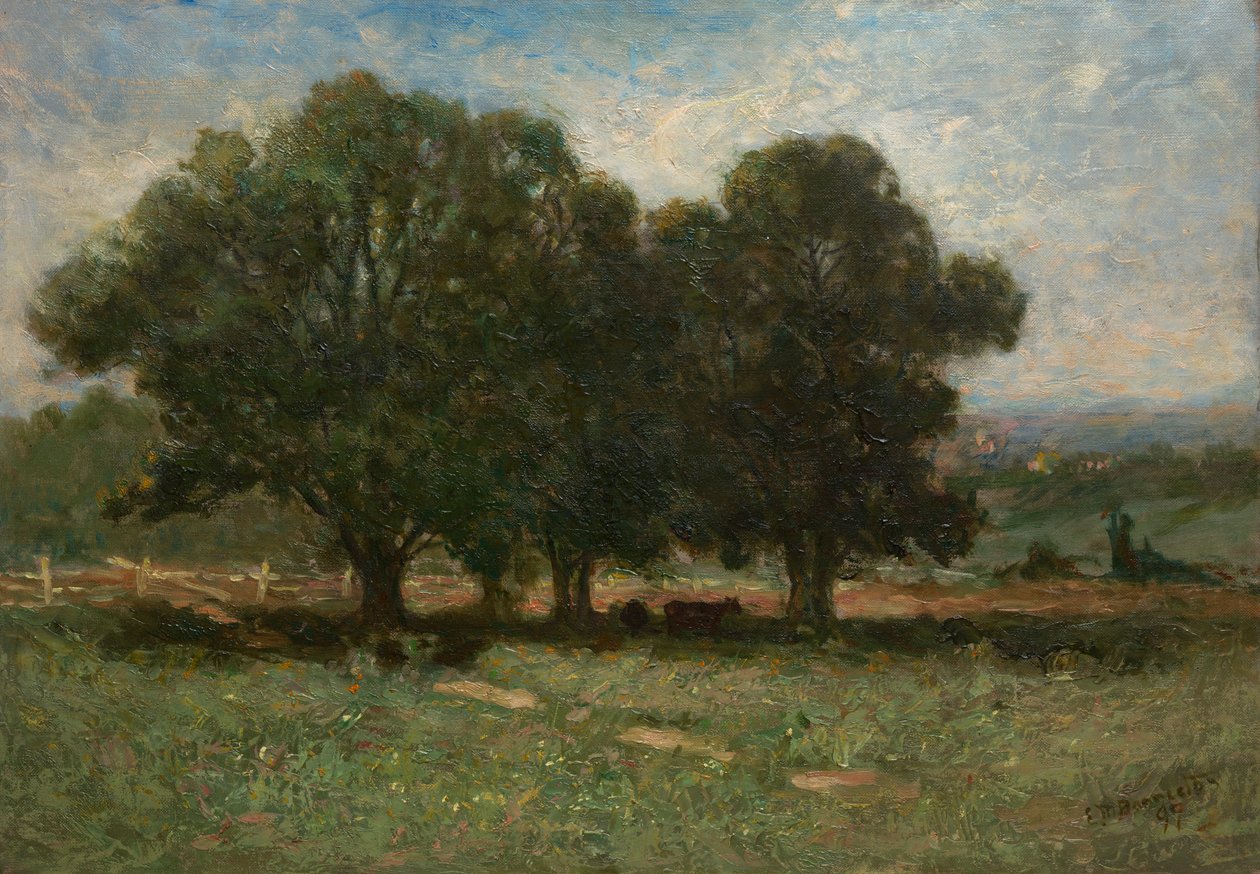 Landskap, 1899. av Edward Mitchell Bannister