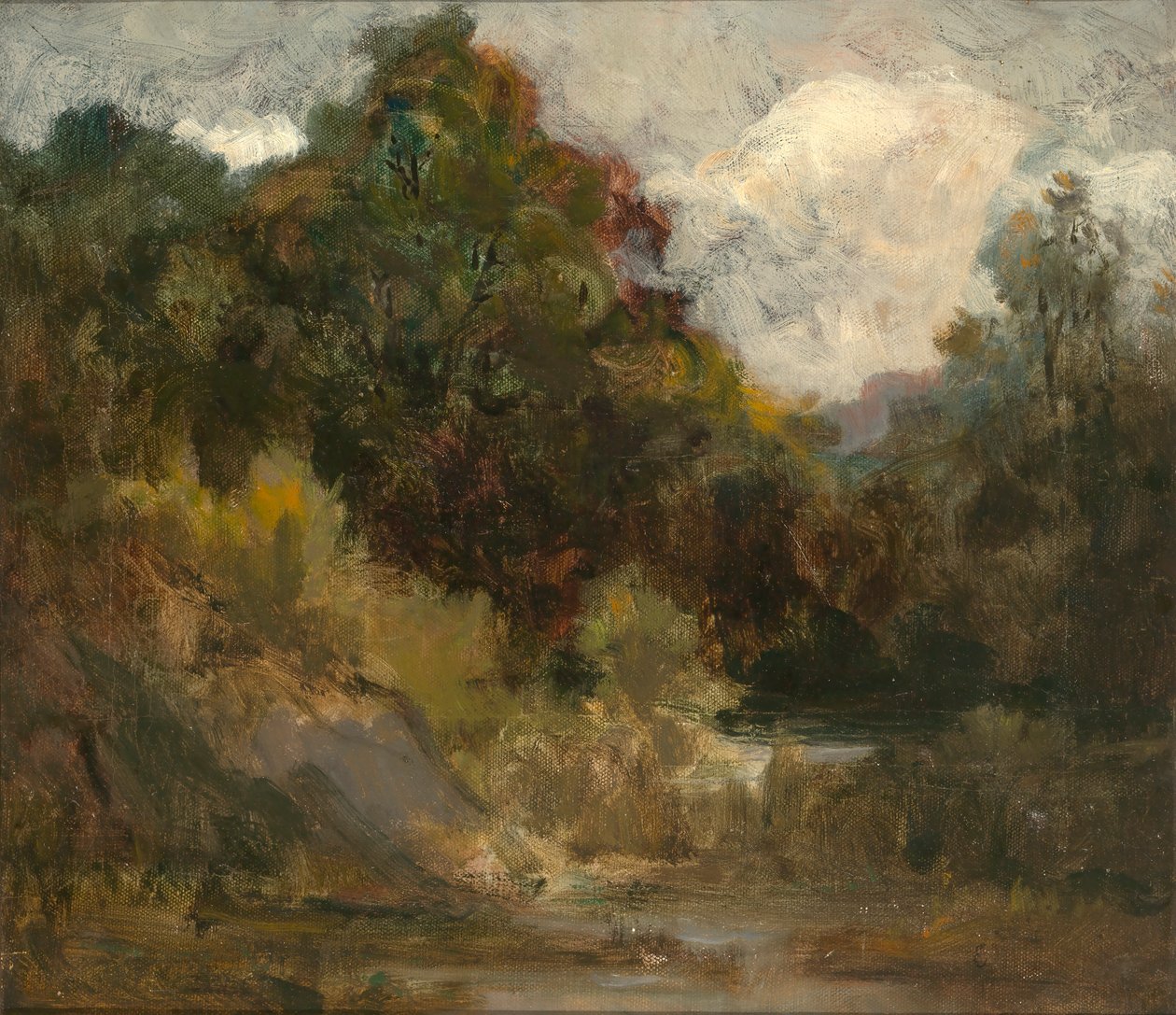 Landskapstrær, n.d. av Edward Mitchell Bannister