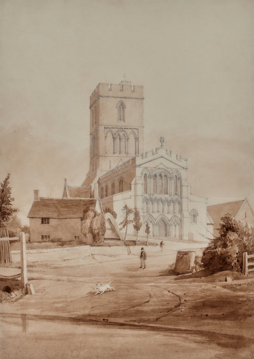 Katedral og figur av Edward Pretty