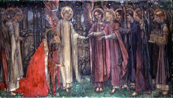 St. Catherine av Edward Reginald Frampton