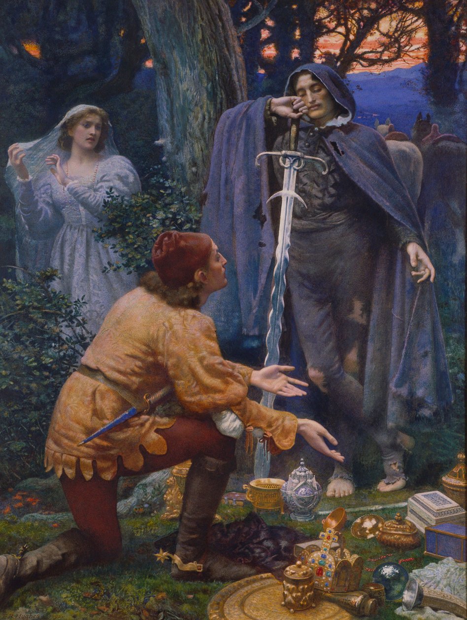 Bertuccios brud, 1895 av Edward Robert Hughes