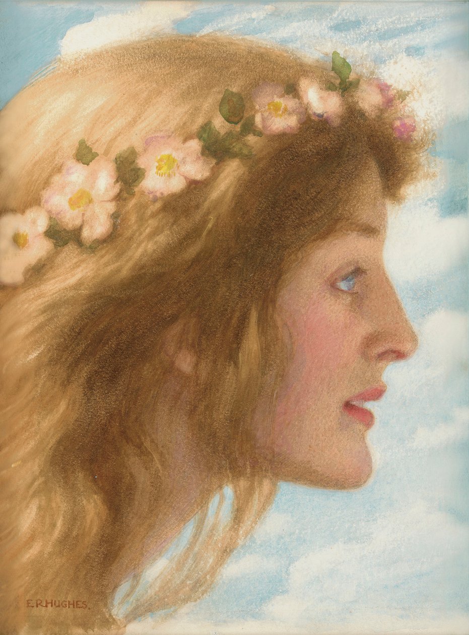 Dag (blyant og akvarell) av Edward Robert Hughes