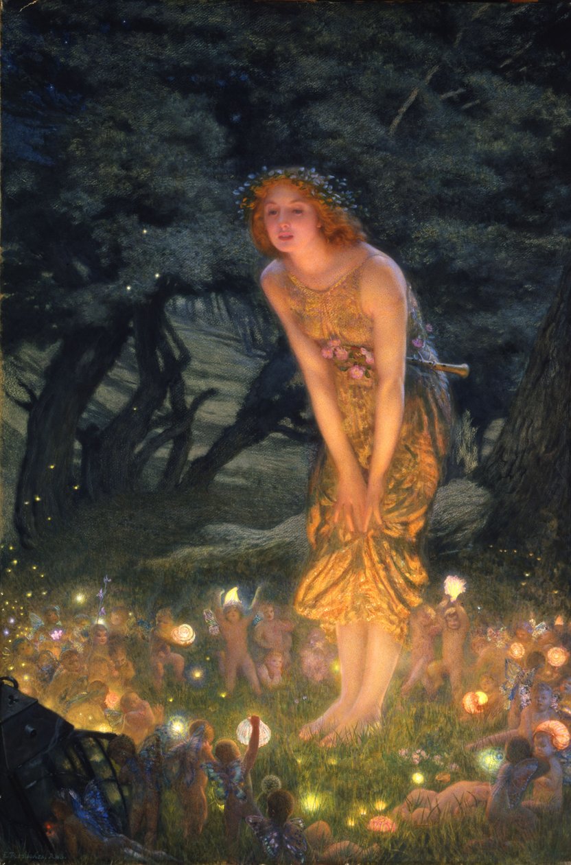 Midtsommeraften av Edward Robert Hughes