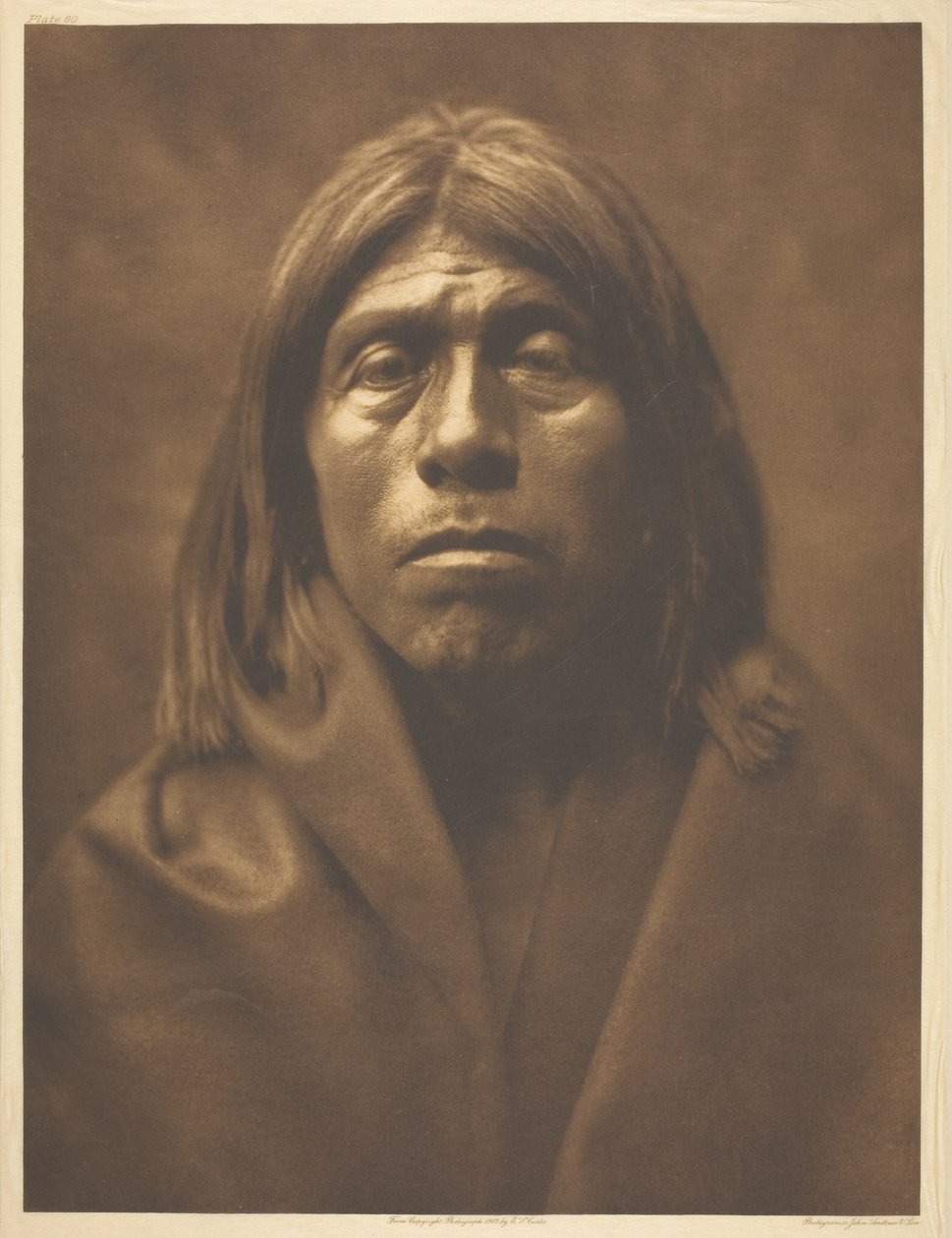 Quniáika - Mohave av Edward S. Curtis