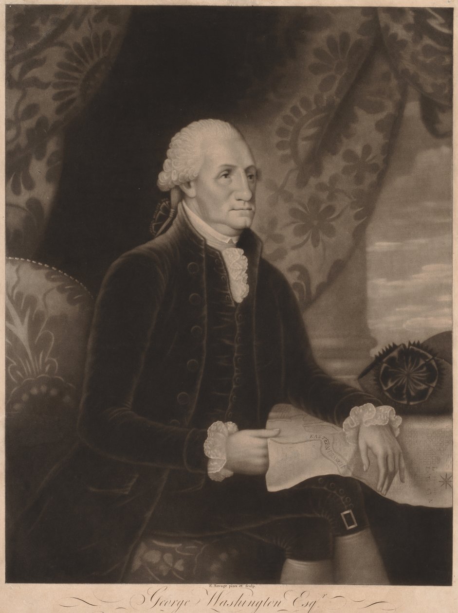 George Washington av Edward Savage