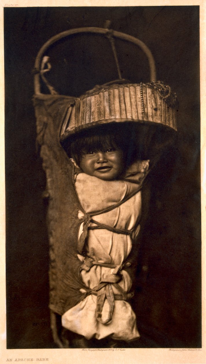 En Apache Babe av Edward Sheriff (after) Curtis