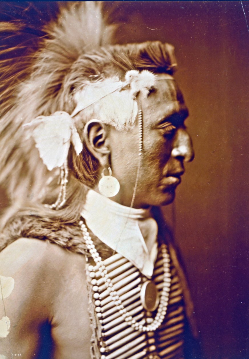 Antilope Cap av Edward Sheriff Curtis