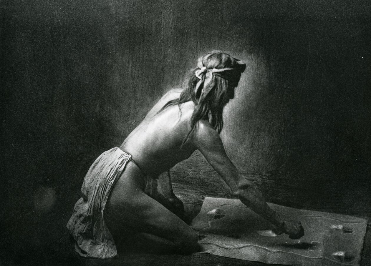Apache medisinmann av Edward Sheriff Curtis