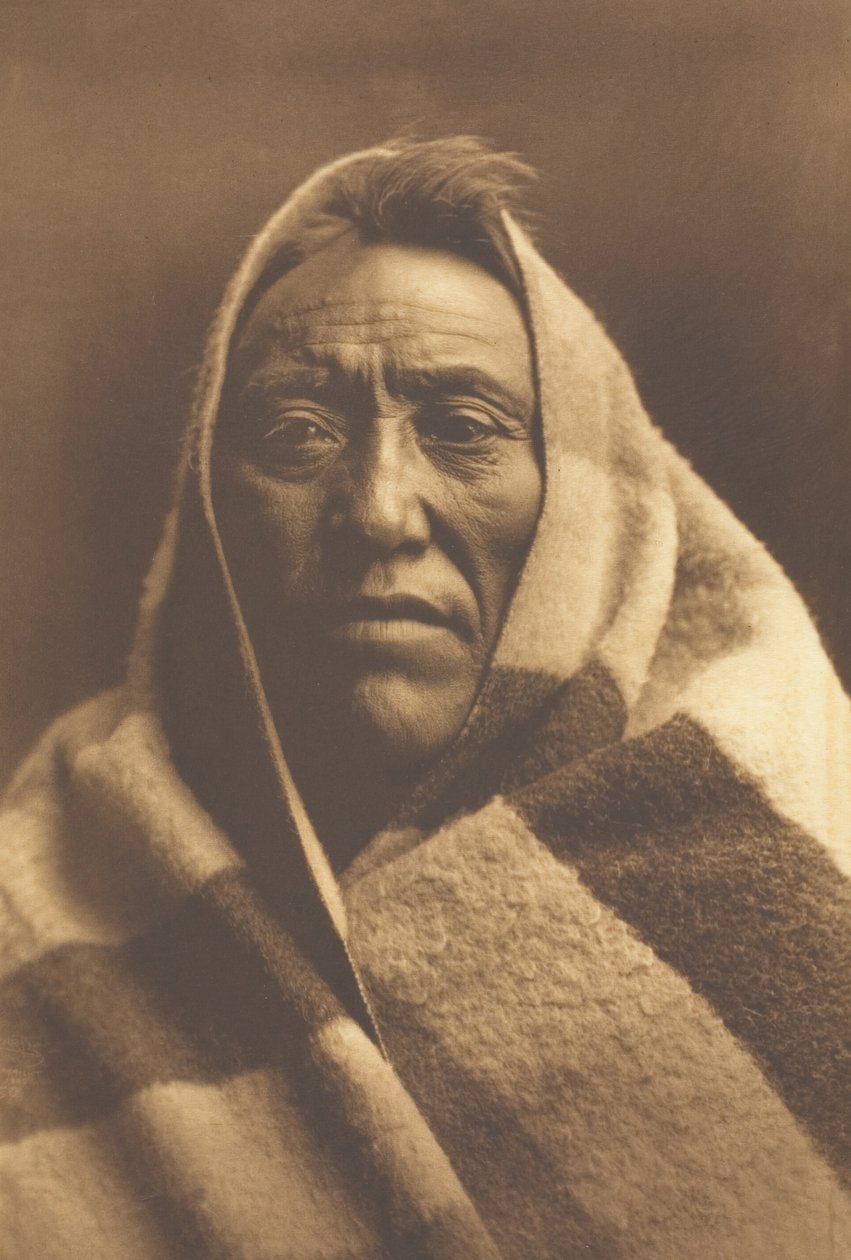 Midtkalv – Piegan, 1900. av Edward Sheriff Curtis