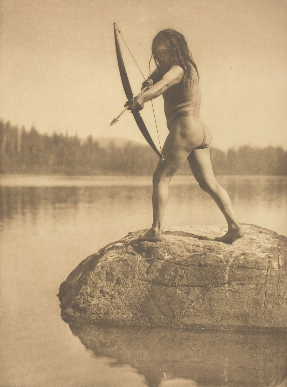 The Bowman, 1915. av Edward Sheriff Curtis