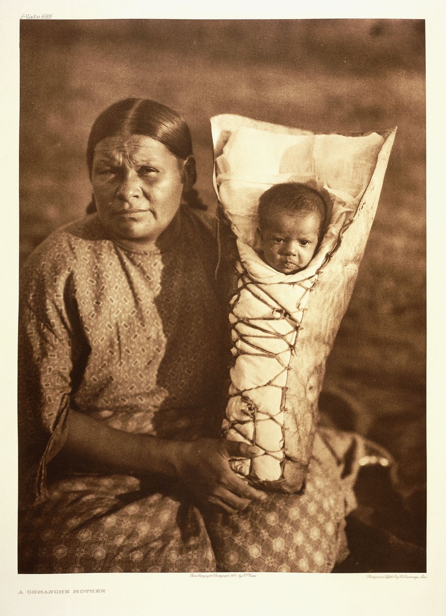 Comanche-moren av Edward Sheriff Curtis