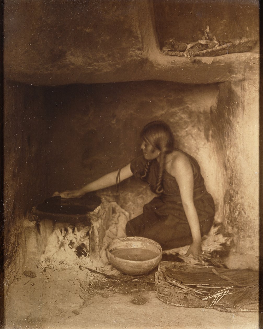 Piki-makeren, såpe av Edward Sheriff Curtis