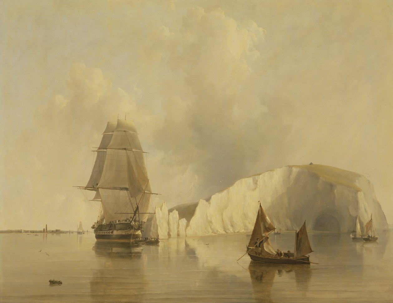 Off the Needles, Isle of Wight av Edward William Cooke