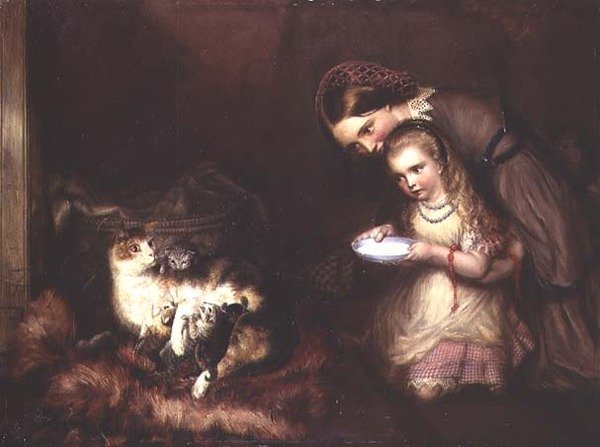 Mate kattene av Edward William John Hopley