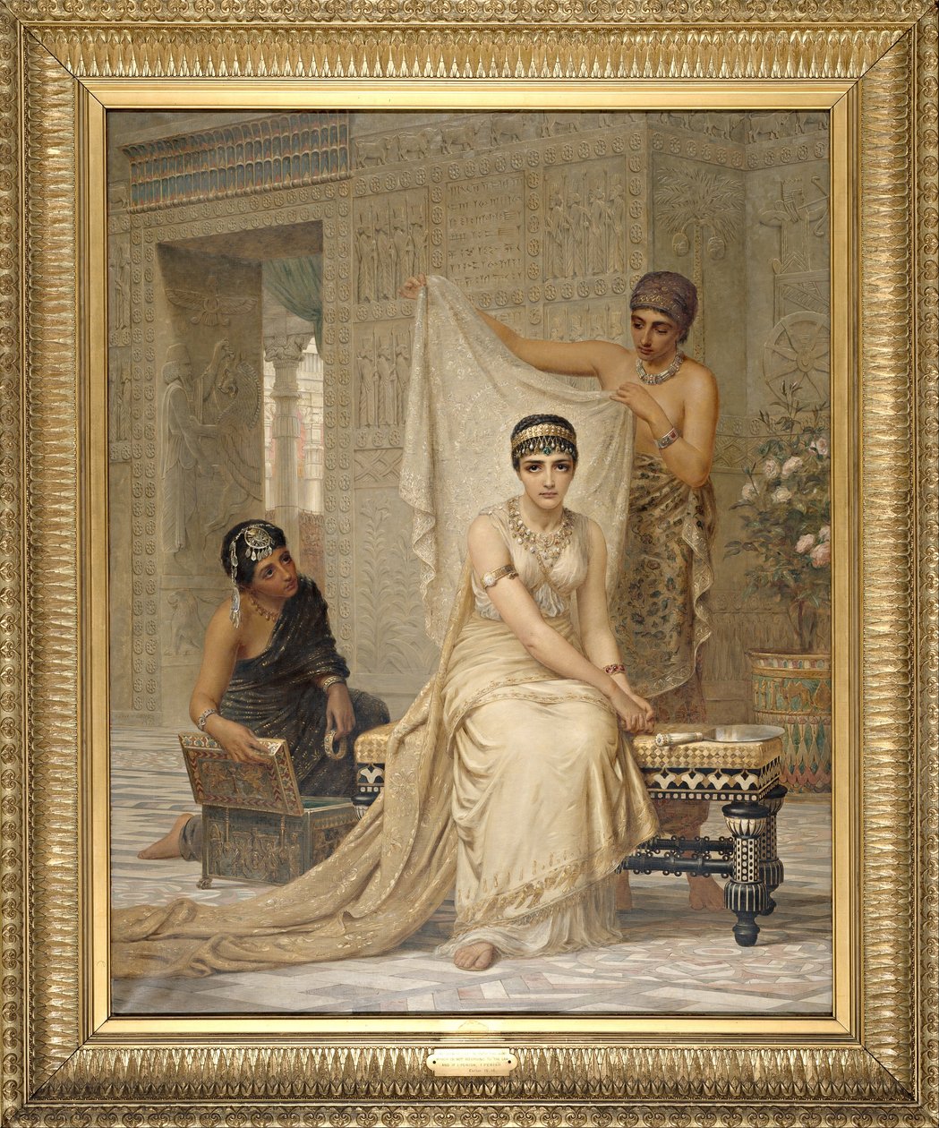 Dronning Esther av Edwin Longsden Long