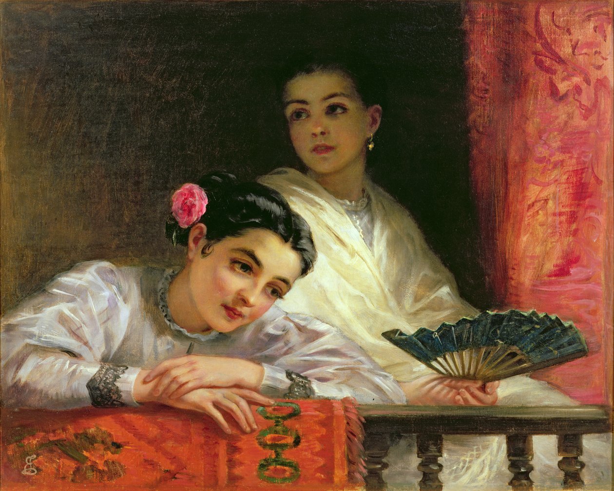 Balkongen, 1875 av Edwin Longsden Long