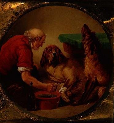 Førstehjelp av Edwin (after) Landseer