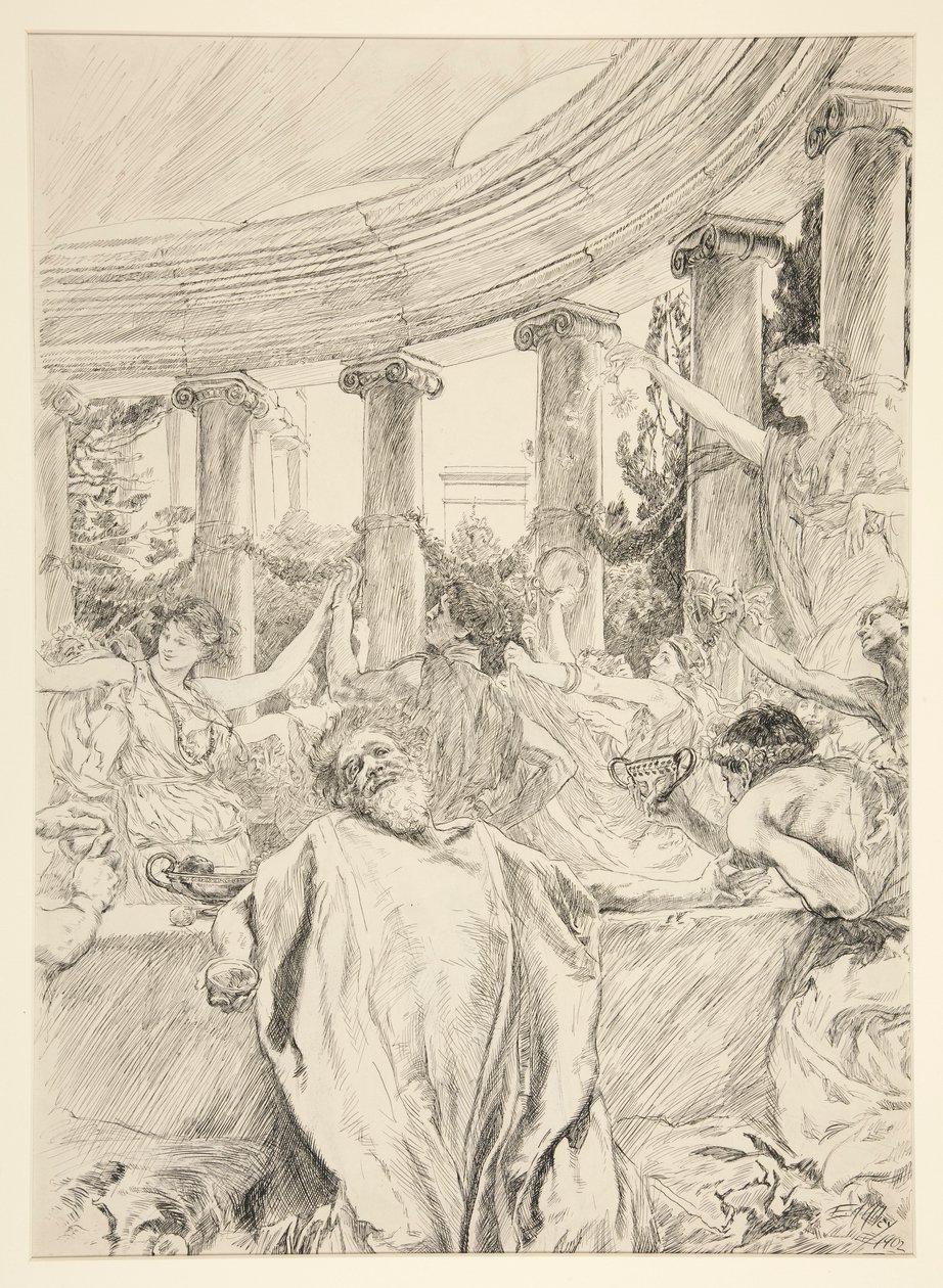 Apemantus: av Edwin Austin Abbey