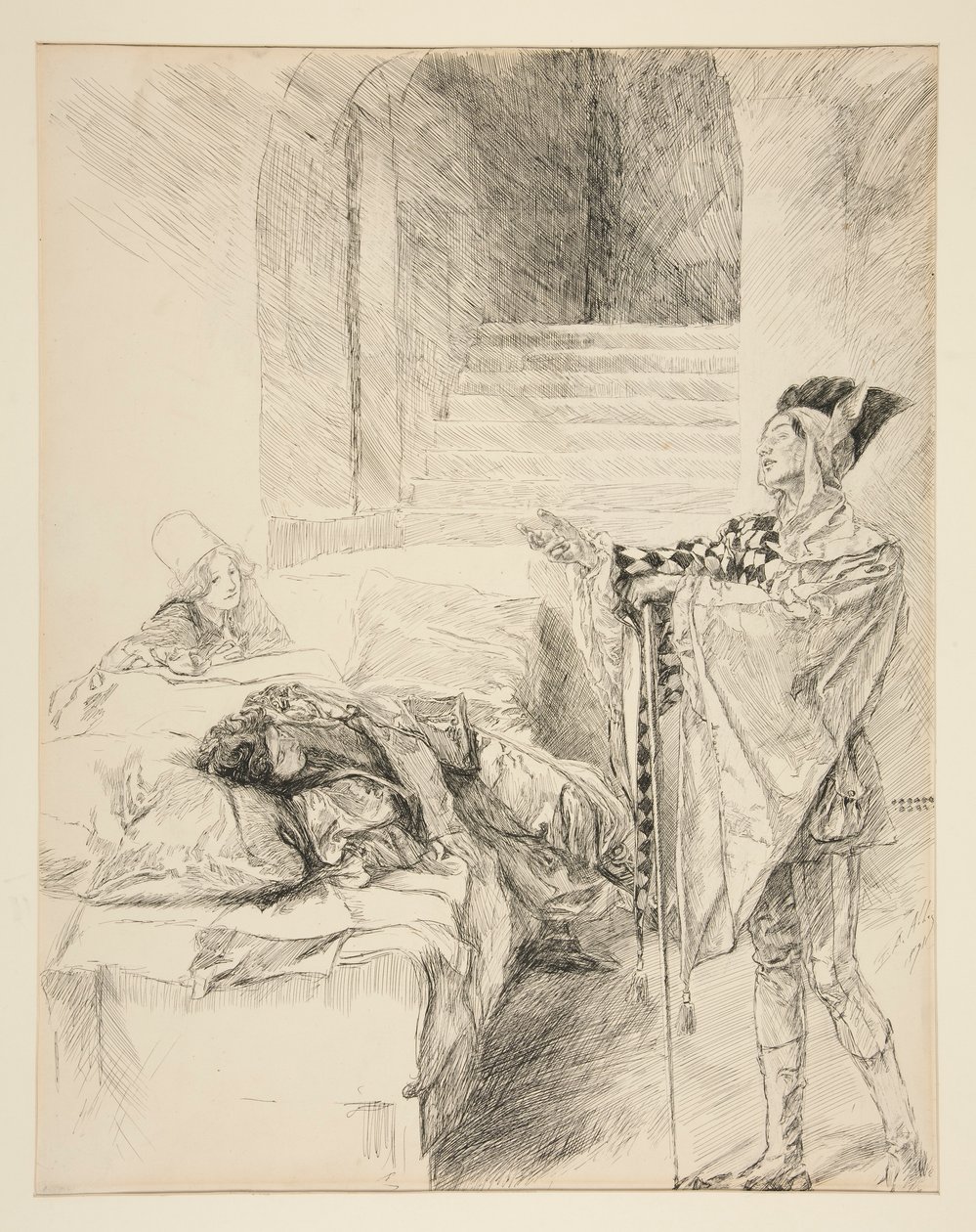 Klovn: av Edwin Austin Abbey