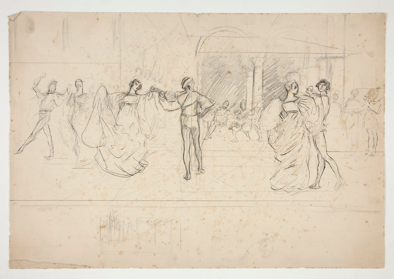 Composition study for    1335397   no       norwegian Successfully Translated  Original: La jolie fermiere Translat: La jolie fermiere 1244014 no norwegian Successfully Translated Original: Embarkation at Genoa Translat: Embarkation at Genoa 1245209 no nor av Edwin Austin Abbey
