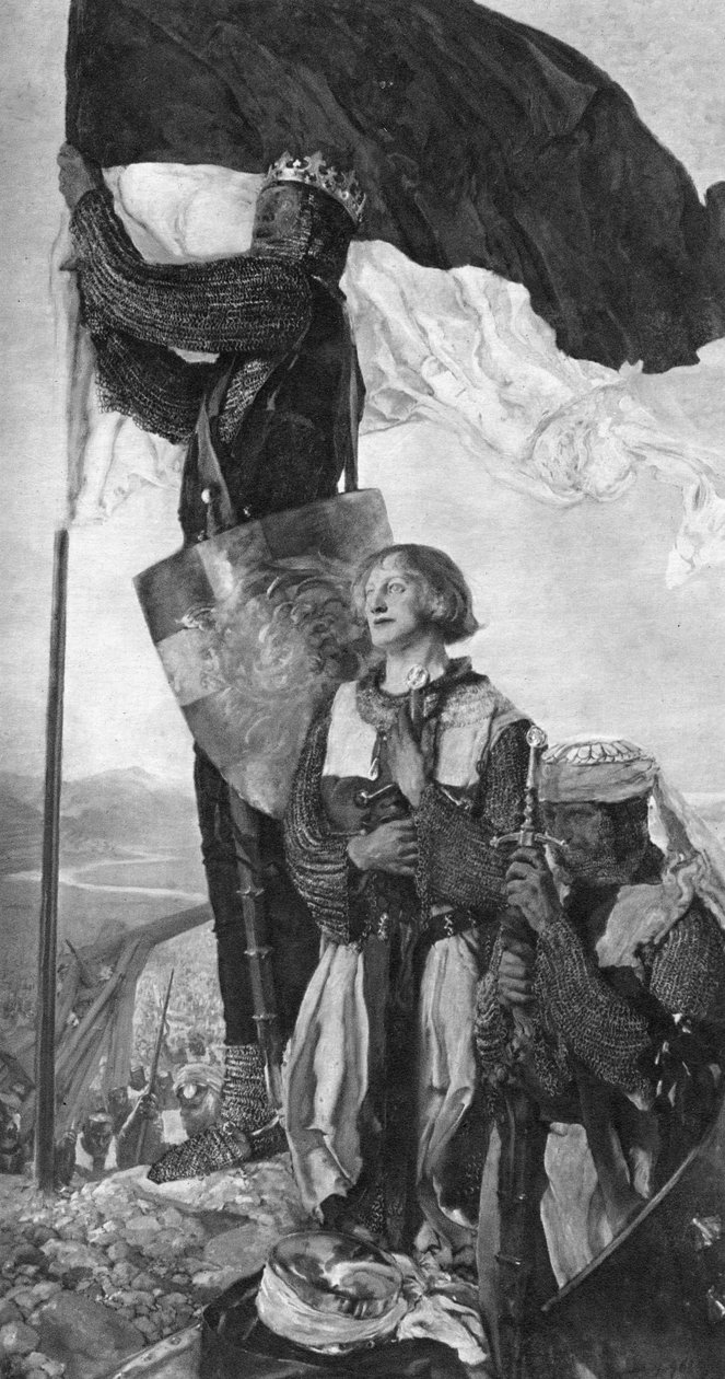 Korsfarere ser Jerusalem, 1901. av Edwin Austin Abbey