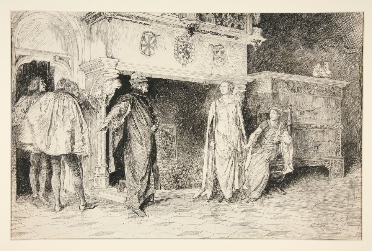 Duke Frederick: av Edwin Austin Abbey