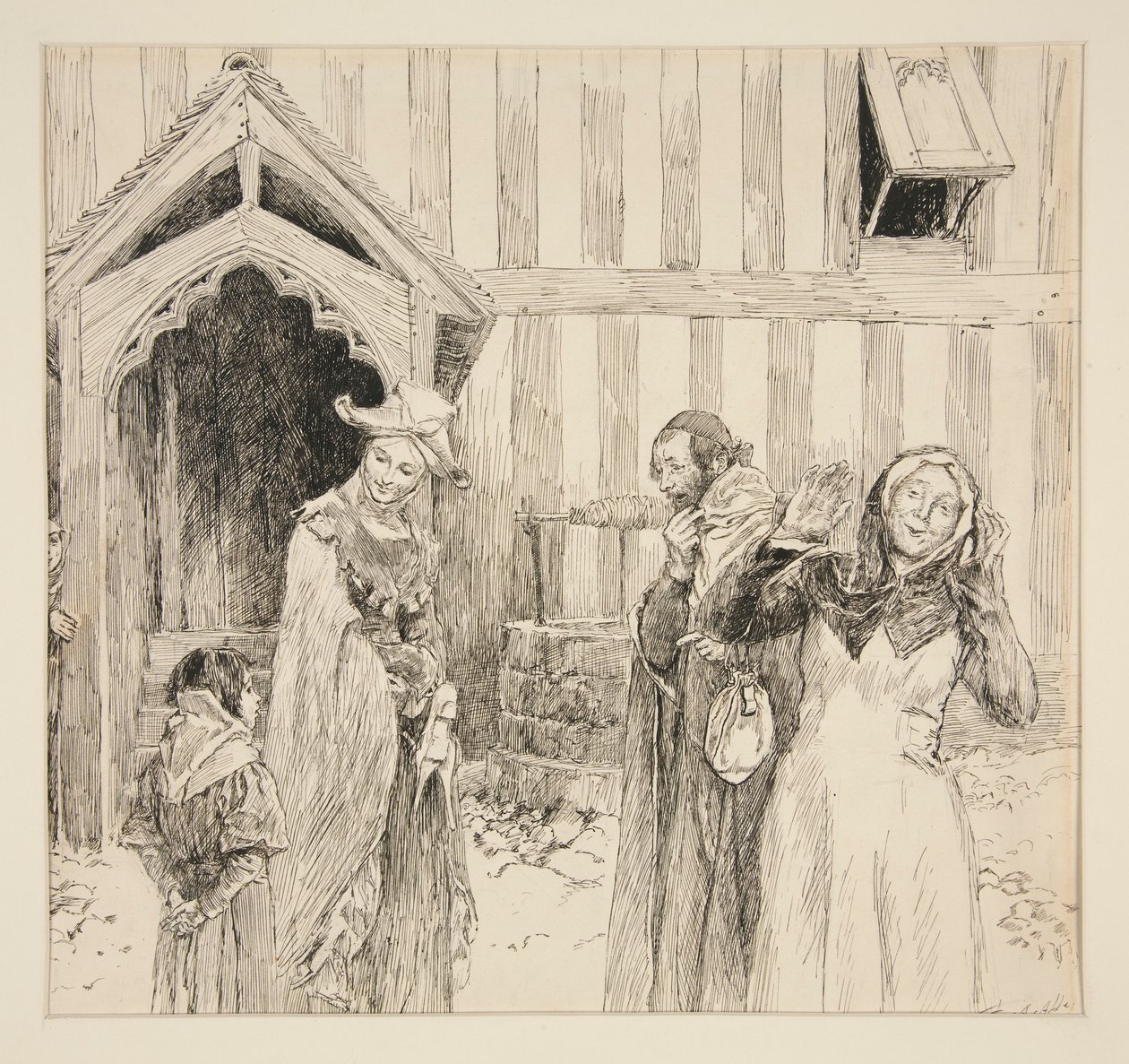 Evans: av Edwin Austin Abbey