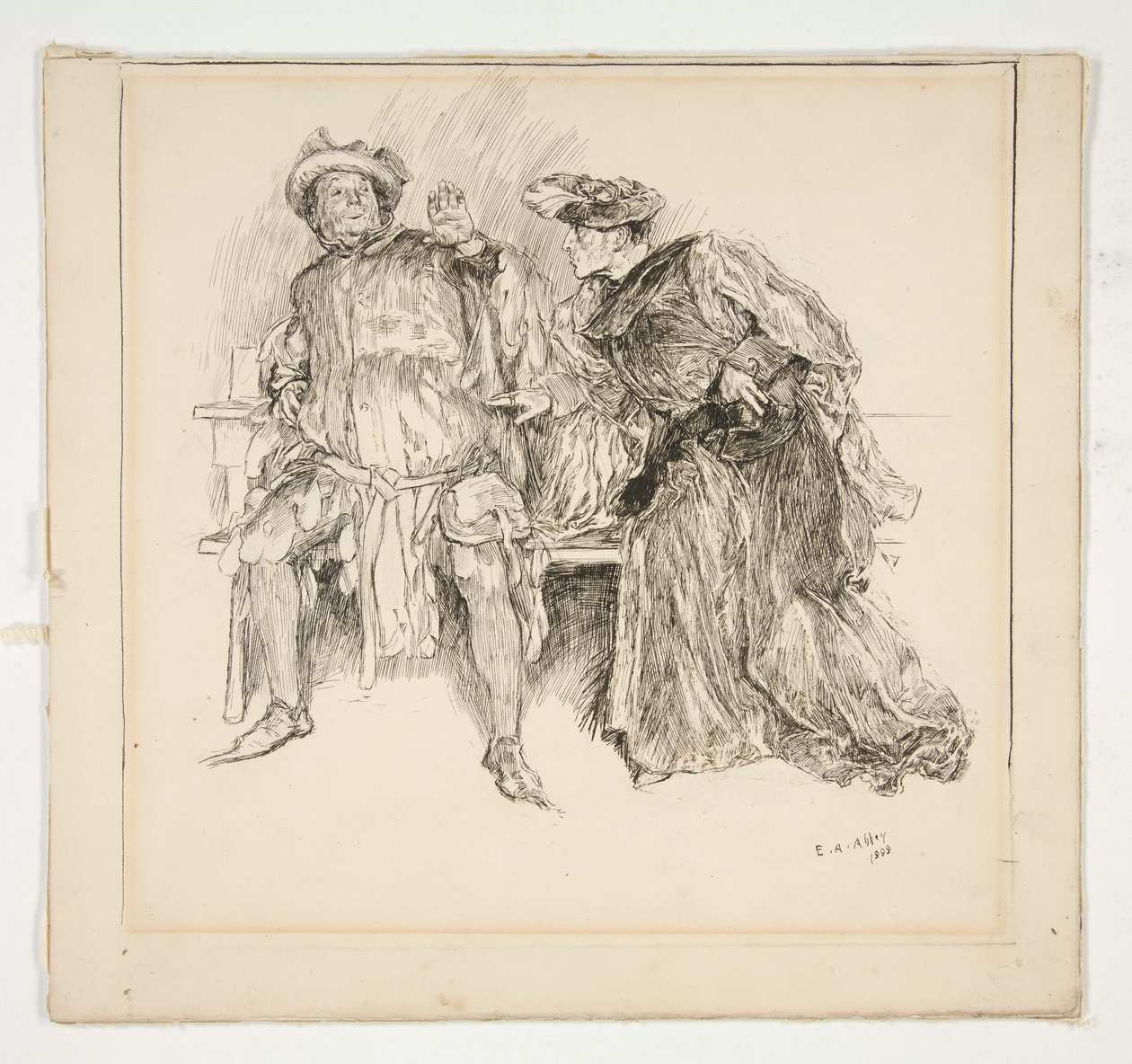 Falstaff: av Edwin Austin Abbey