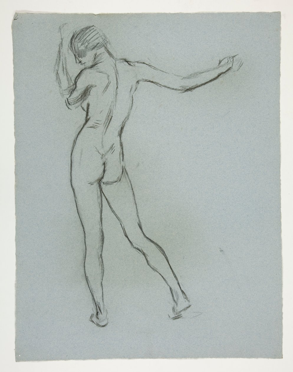 Figurstudie for av Edwin Austin Abbey